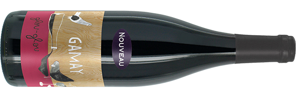 Bottle of 'Glou-Glou Gamay' 