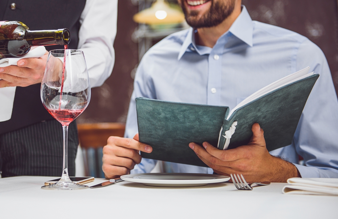 Ellis Wine Menu Design