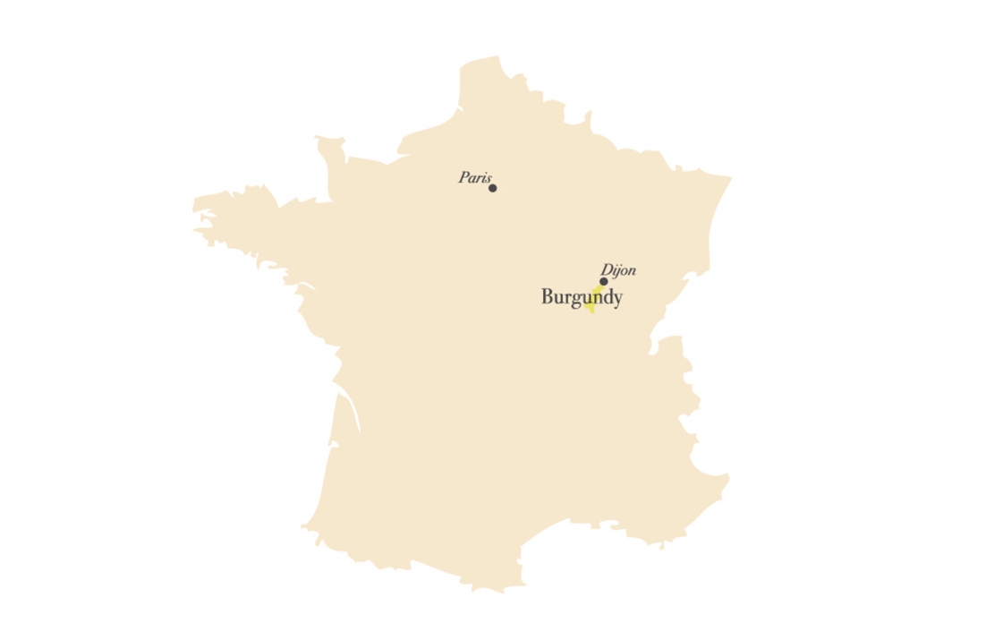 Burgundy Map