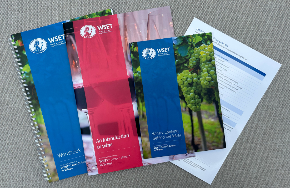 WSET learning materials
