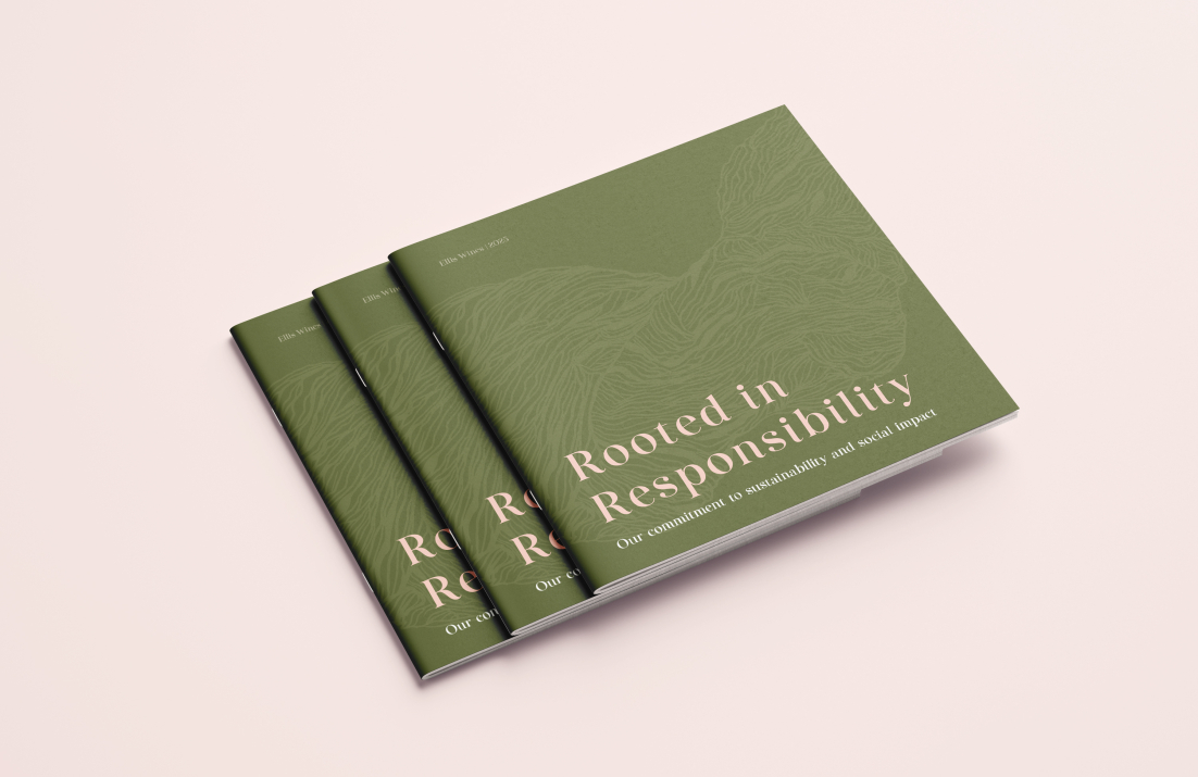 brochure mock up of front cover