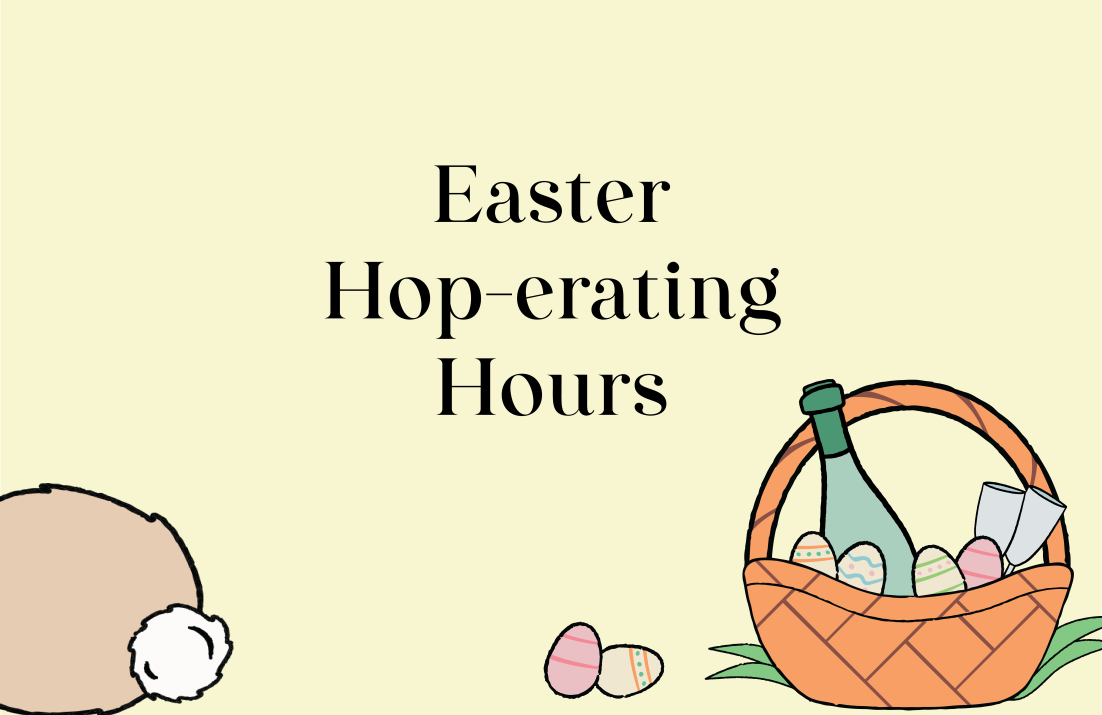 Easter Hop-erating Hours