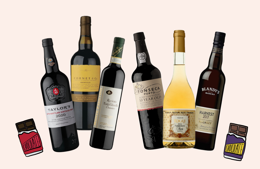 Dark and Milk Wine Pairings