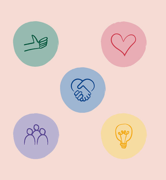 Core values icons
