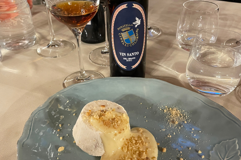 Semifreddo with Colombini Vin Santo 